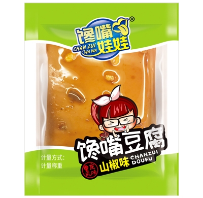 【新品】饞嘴娃娃-饞嘴豆腐-山椒味